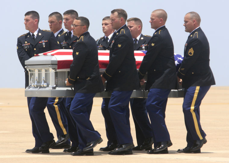 Spc. Ember Alt Ramp Ceremony