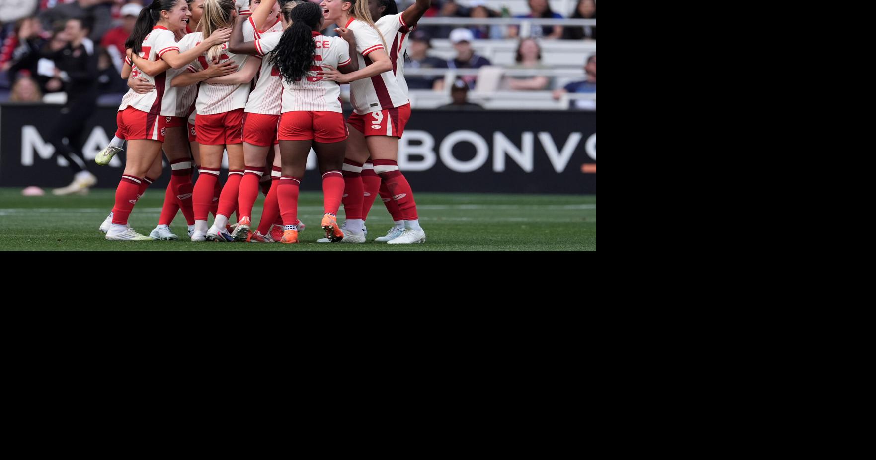 Canada beats Colombia 4-1 in SheBelieves Cup women's soccer opener