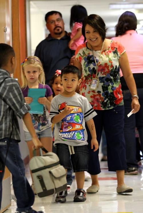 Cove first day of school