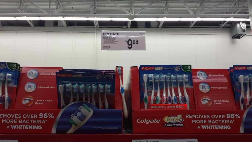 sam's club colgate toothpaste