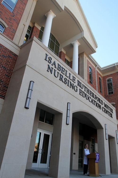Isabelle Rutherford Meyer Nursing Education Center Opening