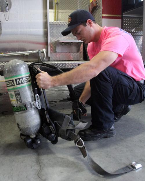 Copperas Cove Firefighters Support Breast Cancer Awareness