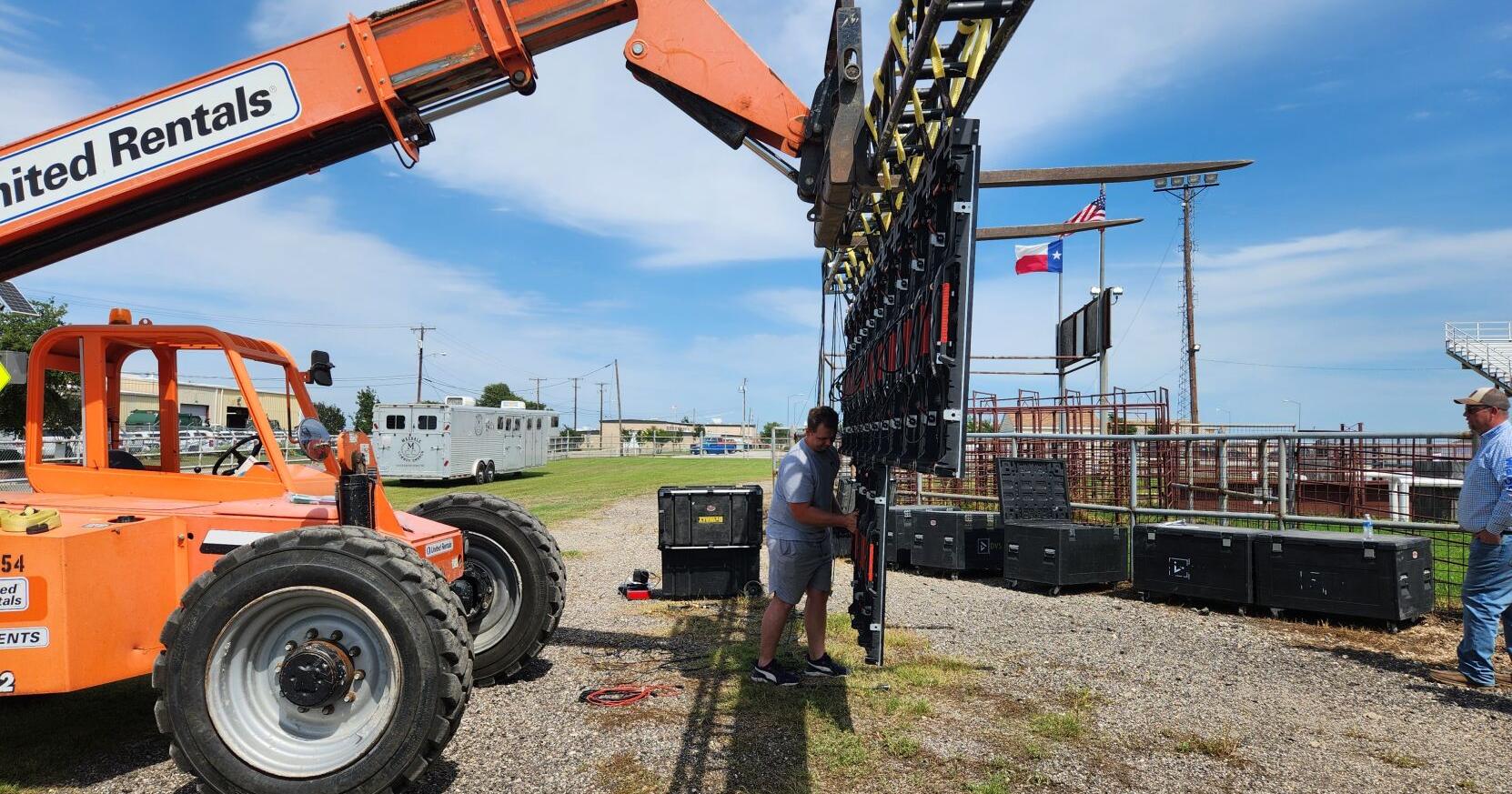 Killeen Rodeo to livestream this year, LED screen installed - Vimarsana News