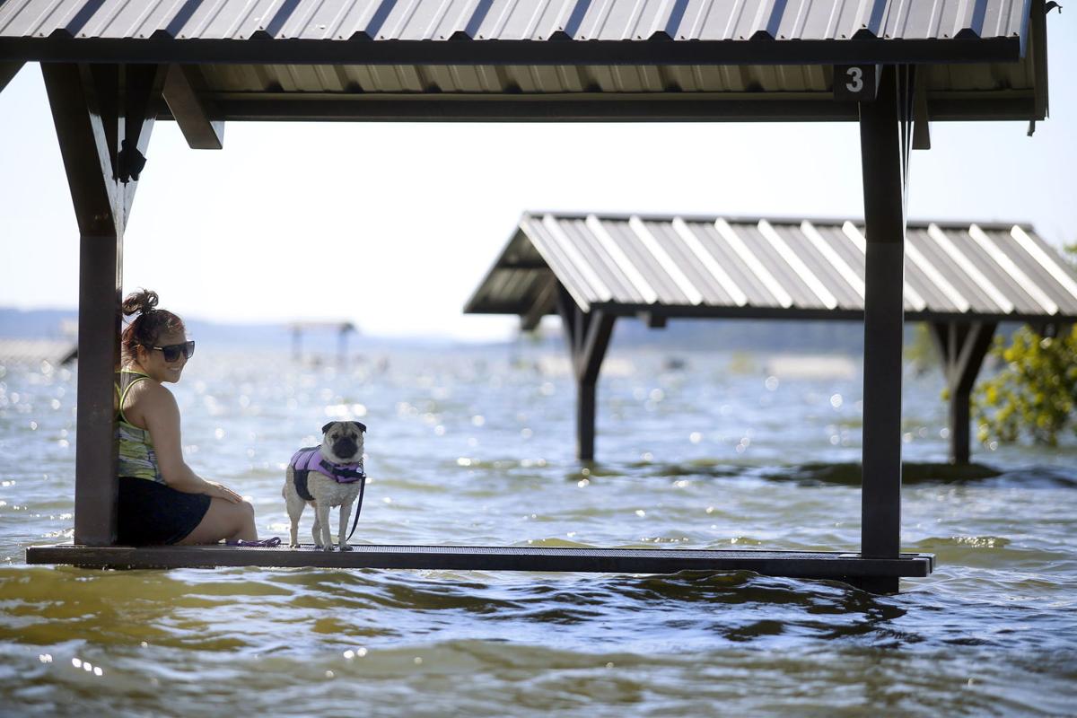 Rainfall at Belton, Stillhouse Hollow lakes, but parks remain