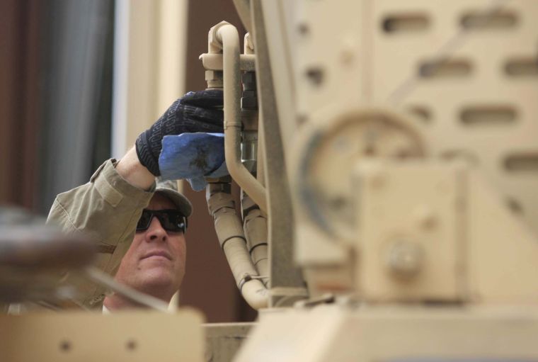 2nd Brigade Combat Team Vehicle Inspections