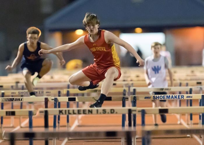 Middle School Boys Track meet at Shoemaker HS