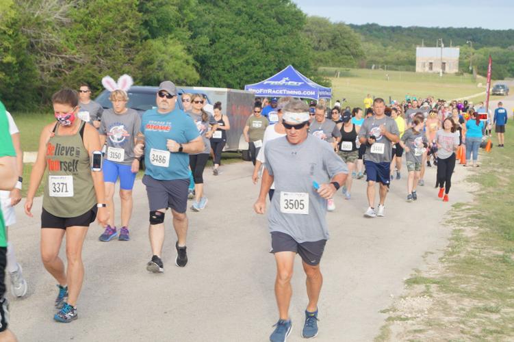 Runners and walkers kick off Rabbit Fest at the Jack Rabbit Run at