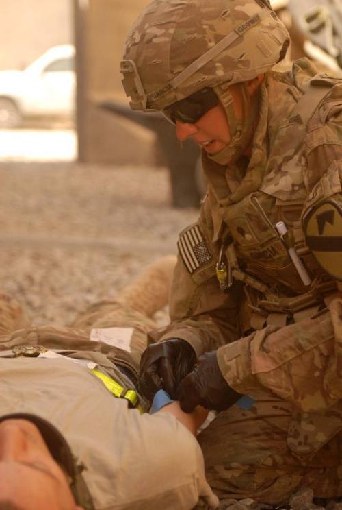 Gambler medics volunteer to save lives