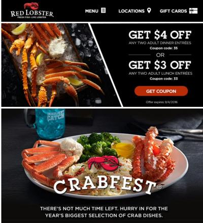 Red Lobster Coupons! Free Appetizer with sign up! | Save A Lot Mom | kdhnews.com