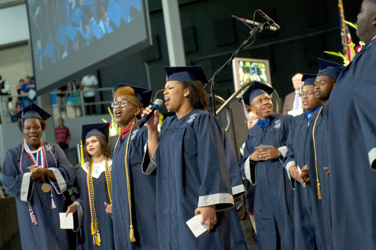 427 Shoemaker High School seniors leave Expo Center as graduates Education