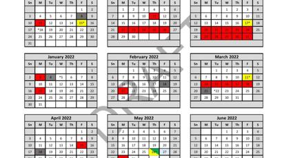 Killeen Isd Calendar 2022 2023 Adopted Killeen Isd 2021-2022 Calendar | Education | Kdhnews.com