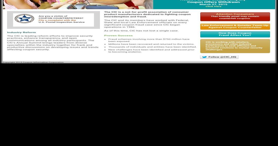 Local Fraudulent Coupon Usage. Prevention Tips. | Save A Lot ...