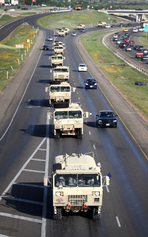 2nd Brigade Combat Team Convoy