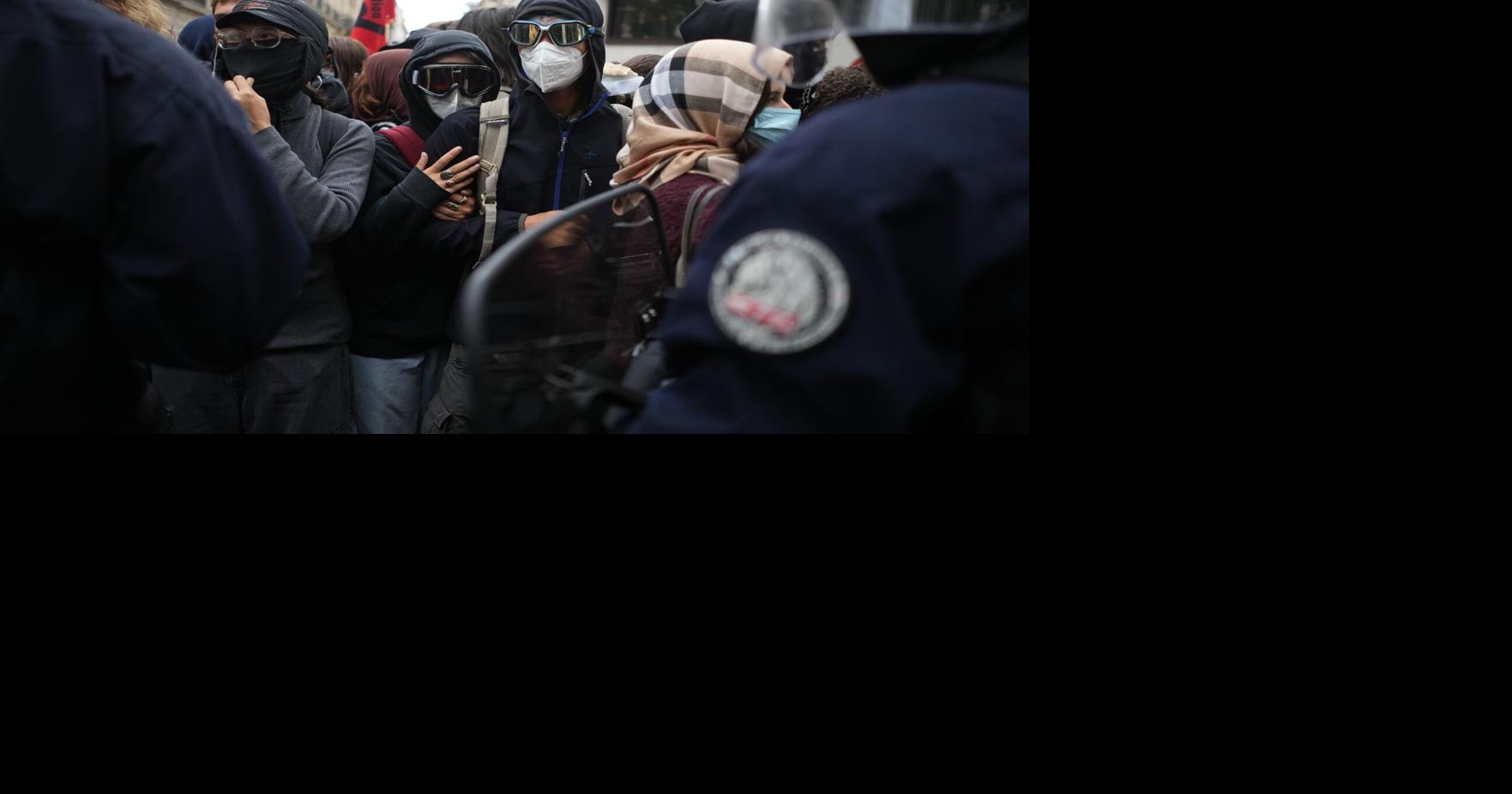 Police fire tear gas at barricaded Paris high school as student ...