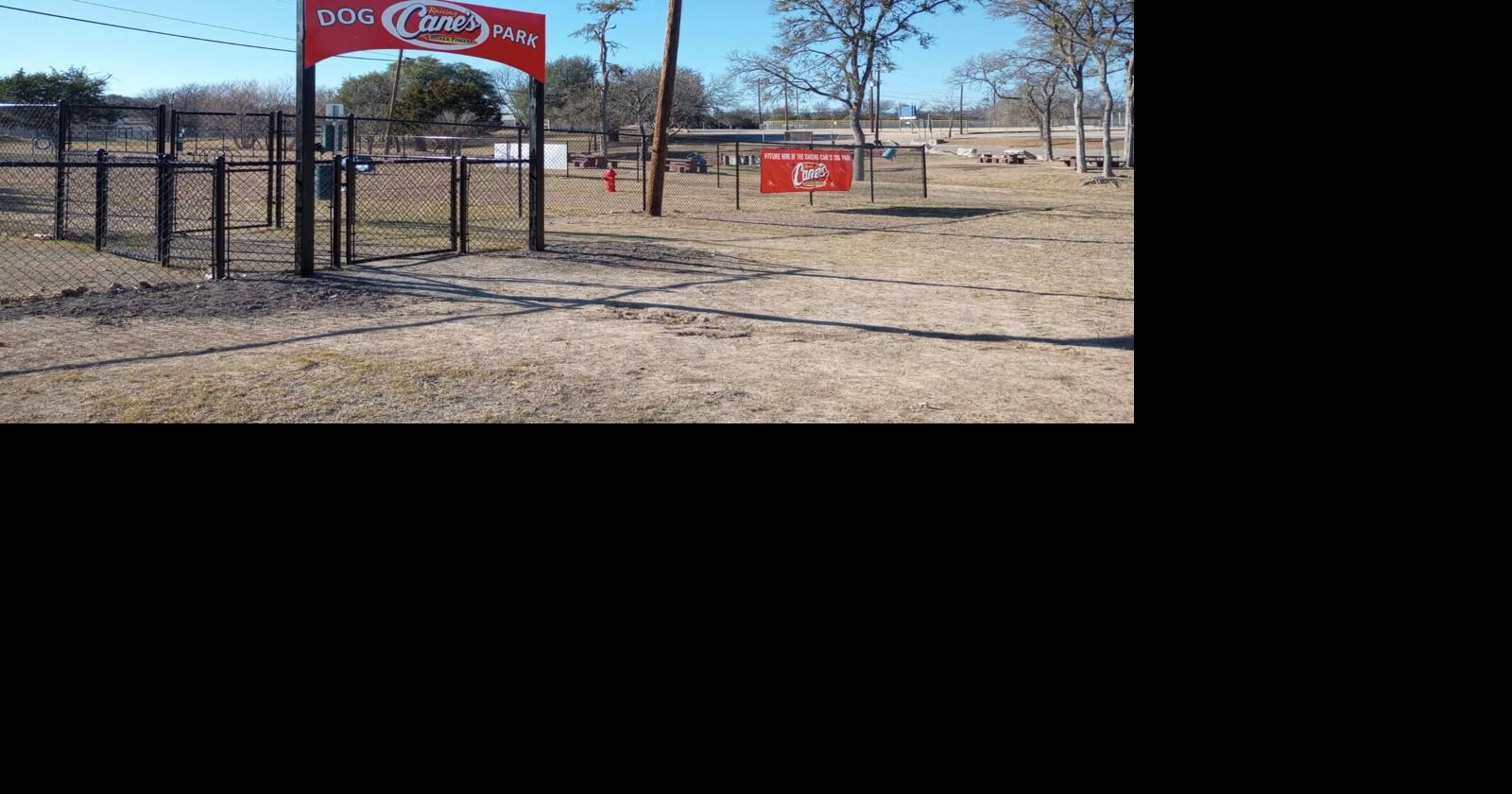 O'paw'ning soon Raising Cane's Dog Park ready for playful pooches