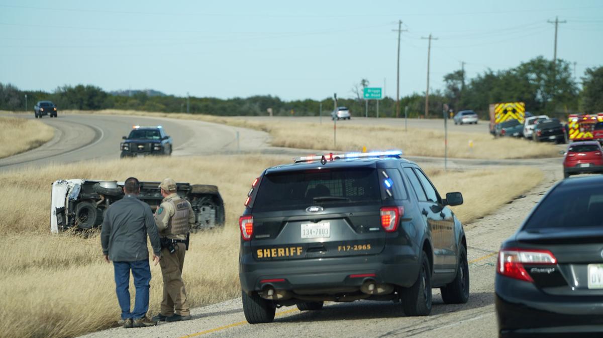 Crash involves rollover, multiple vehicles on Texas Highway 195 south