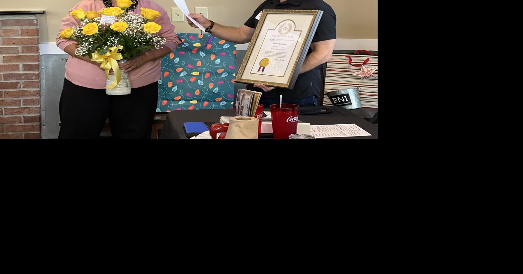 Harker Heights bakery owner receives Yellow Rose of Texas award Local News