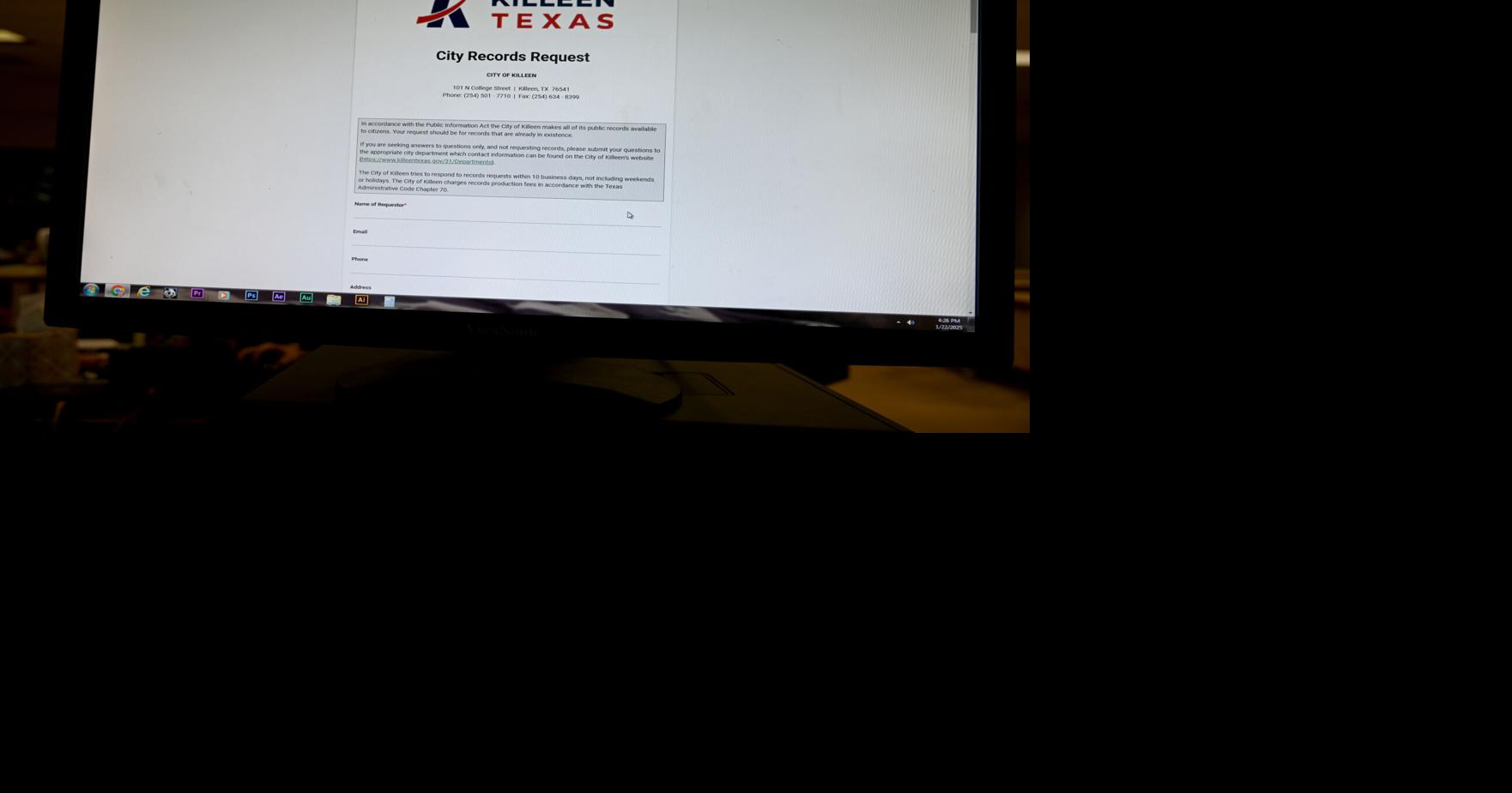 Killeen facing criticism over open records portal change | Local News ...