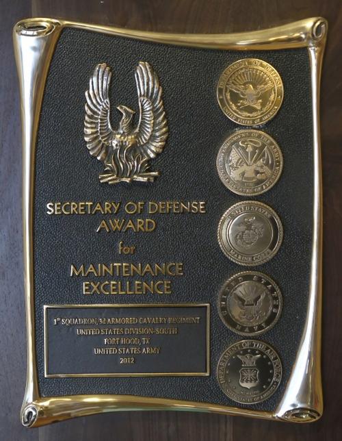 Tiger Squadron Wins Maintenance Award