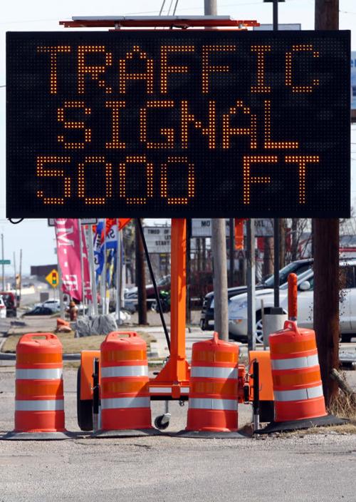 Traffic signals to begin Jan. 31
