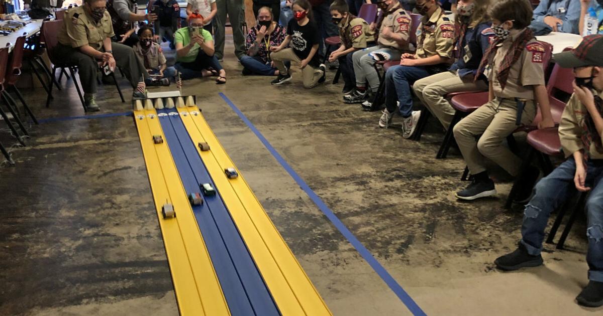 Cub Car Races Spinning wheels: Cub Scouts race handmade cars | Copperas Cove Herald ...
