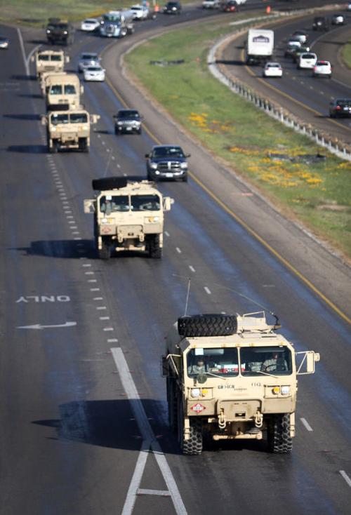 2nd Brigade Combat Team Convoy