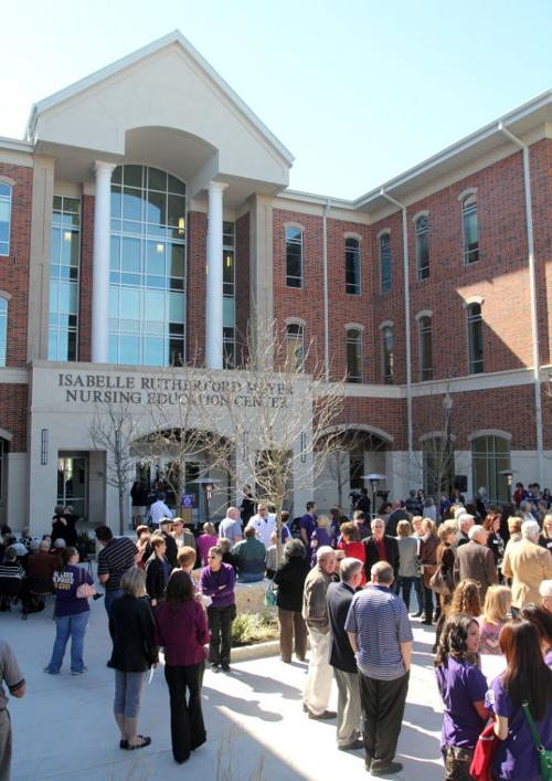 Isabelle Rutherford Meyer Nursing Education Center Opening