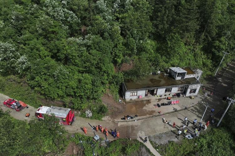 4 dead and 17 trapped in landslides in southwestern China