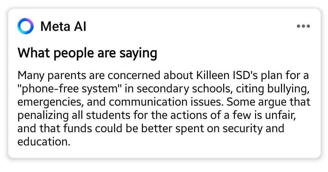 Social media comments flood KDH post about cellphones at schools - Vimarsana News