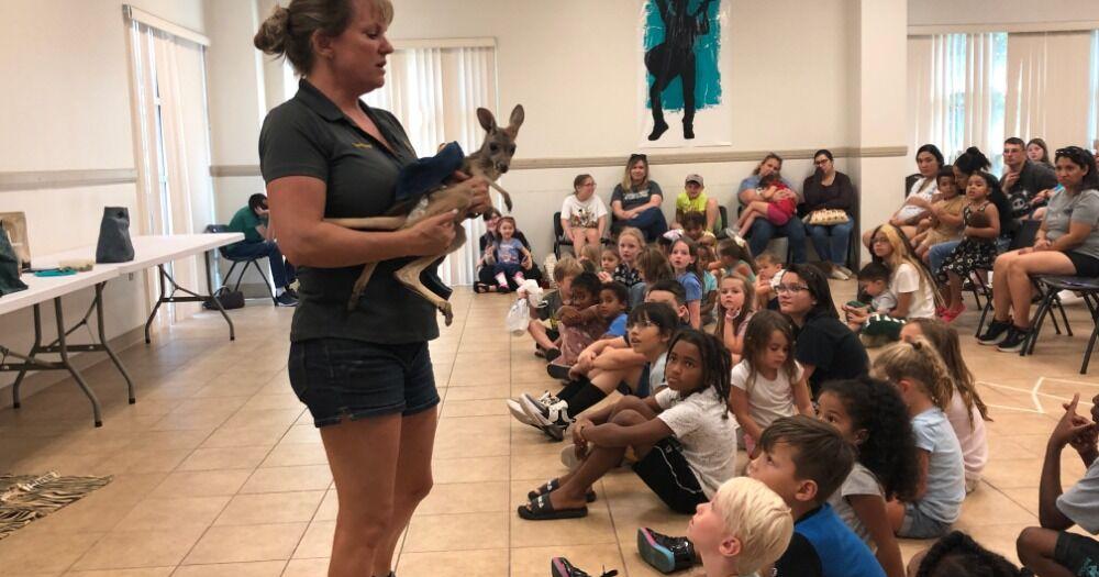 Wild Things Zoofari show at library leaves local residents smiling - Vimarsana News