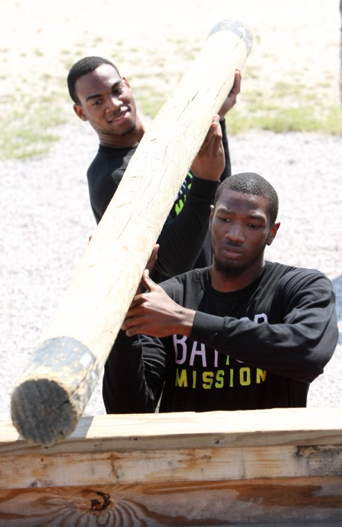 Baylor Men's Basketball Visit Fort Hood