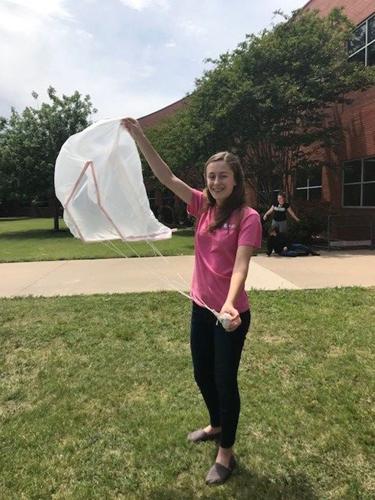 Egg drop project parachute