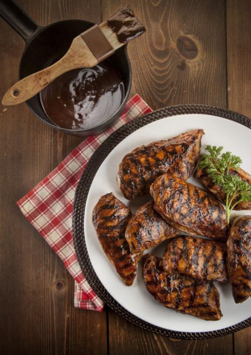 Bodacious BBQ chicken breasts recipe