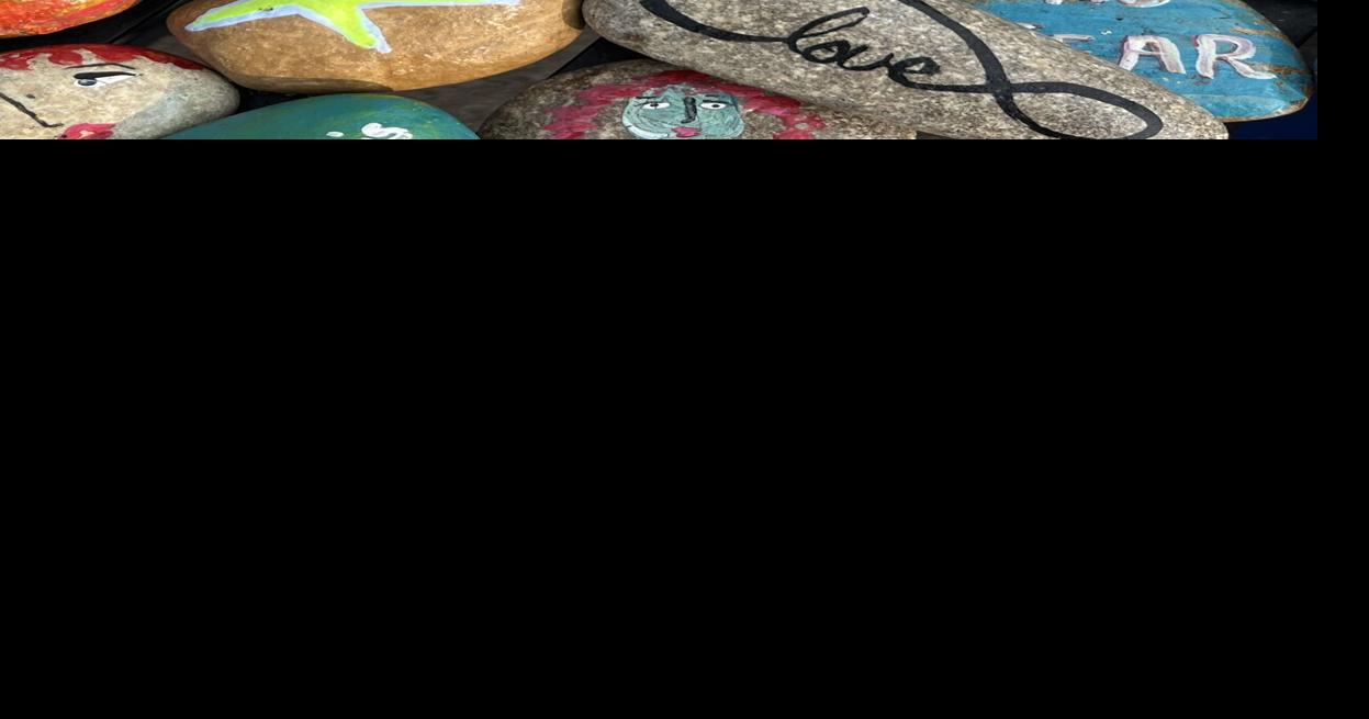 Temple woman paints 10,000 rocks to raise awareness about child abuse ...
