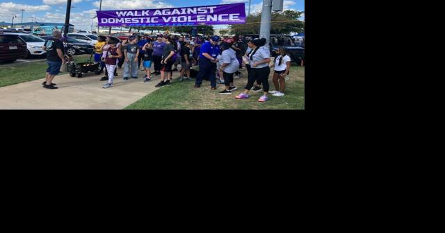 Hundreds walk against domestic violence in Killeen - Vimarsana News