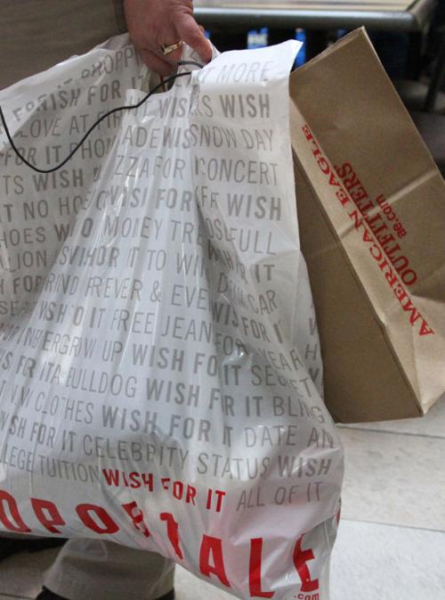 Last-minute shopping
