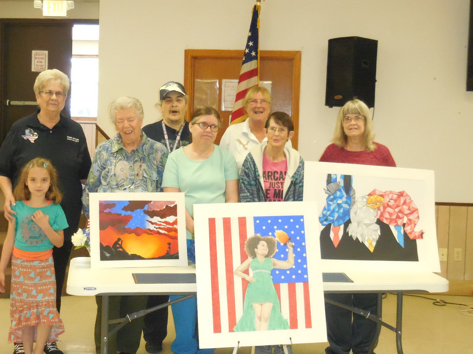 My Art students swept the Patriotic Art competition — Bryn Gillette