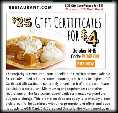 Restaurant Com Gift Certificates And Ebates Free 10 Gift Card With Purchase Save A Lot Mom Kdhnews Com