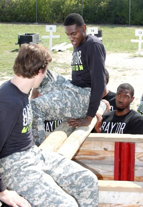 Baylor Men's Basketball Visit Fort Hood