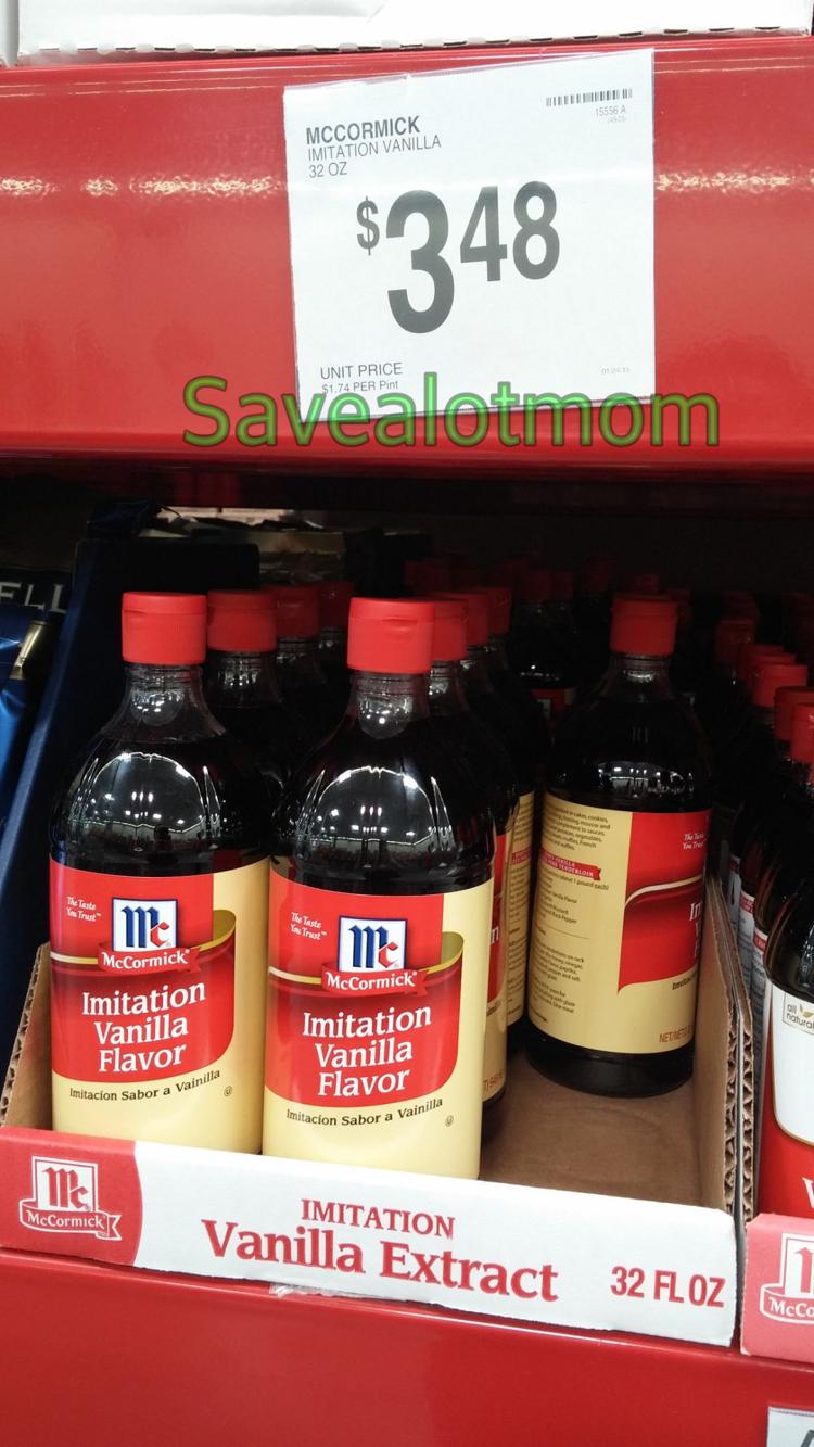 Sam's Club Vanilla Extract Deal! Save A Lot Mom