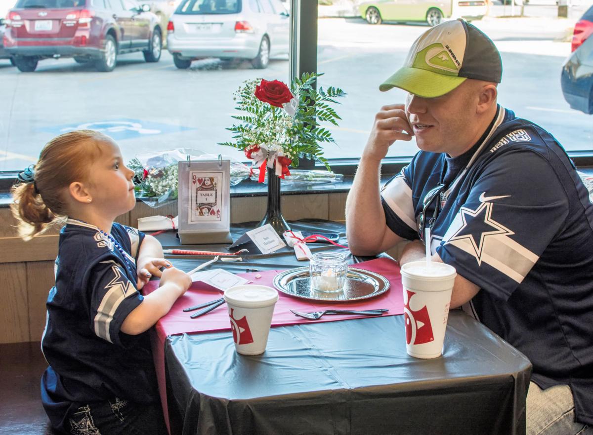 Copperas Cove ChickfilA gives fathers, daughters a special night Copperas Cove ChickfilA gives fathers, daughters a special night