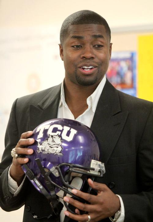 Cedric James Visits West Ward Elementary School