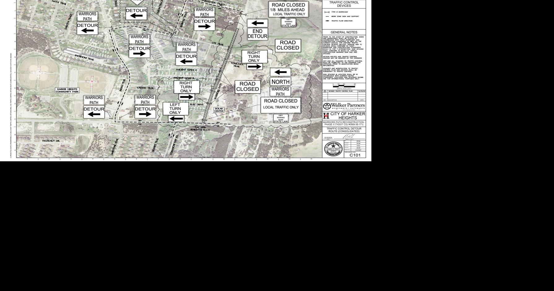 Construction project starting in Heights: Possible road detours | Local ...