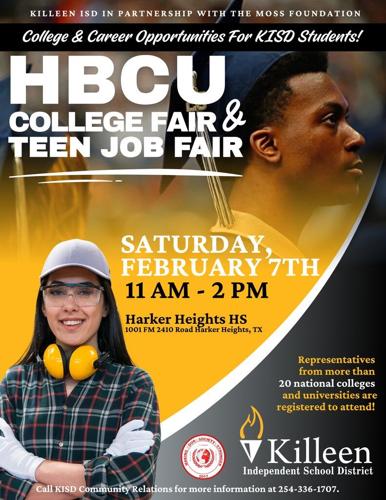 HBCU College Fair, Teen Job Fair set Feb. 7 in Harker Heights ...