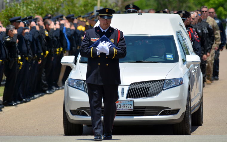 Detective Charles "Chuck" Dinwiddie Funeral