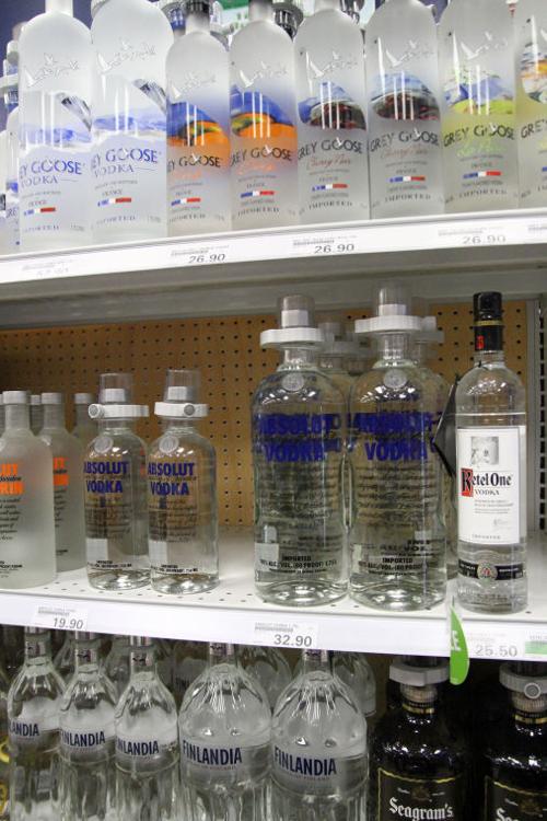 Liquor sales