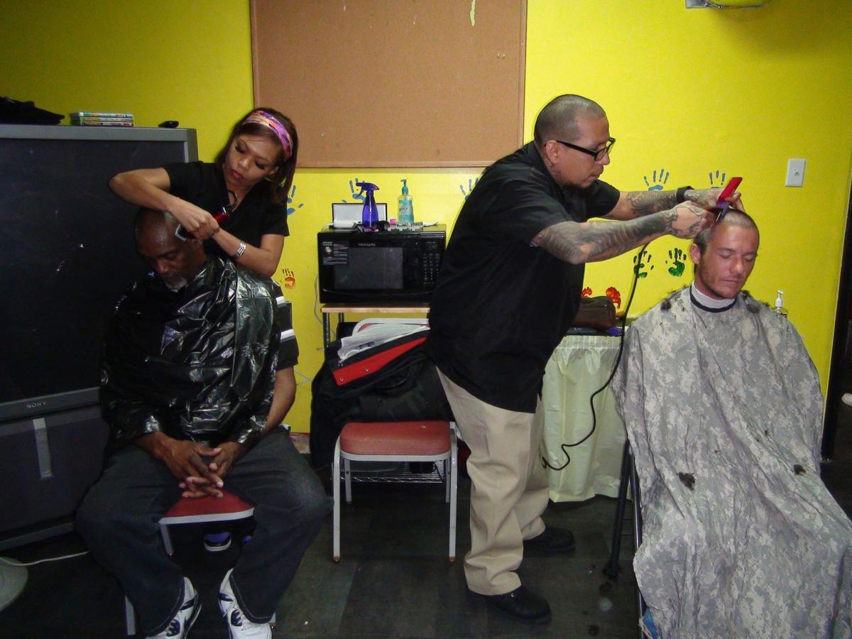 Beauty academy students offer haircuts to homeless Local News
