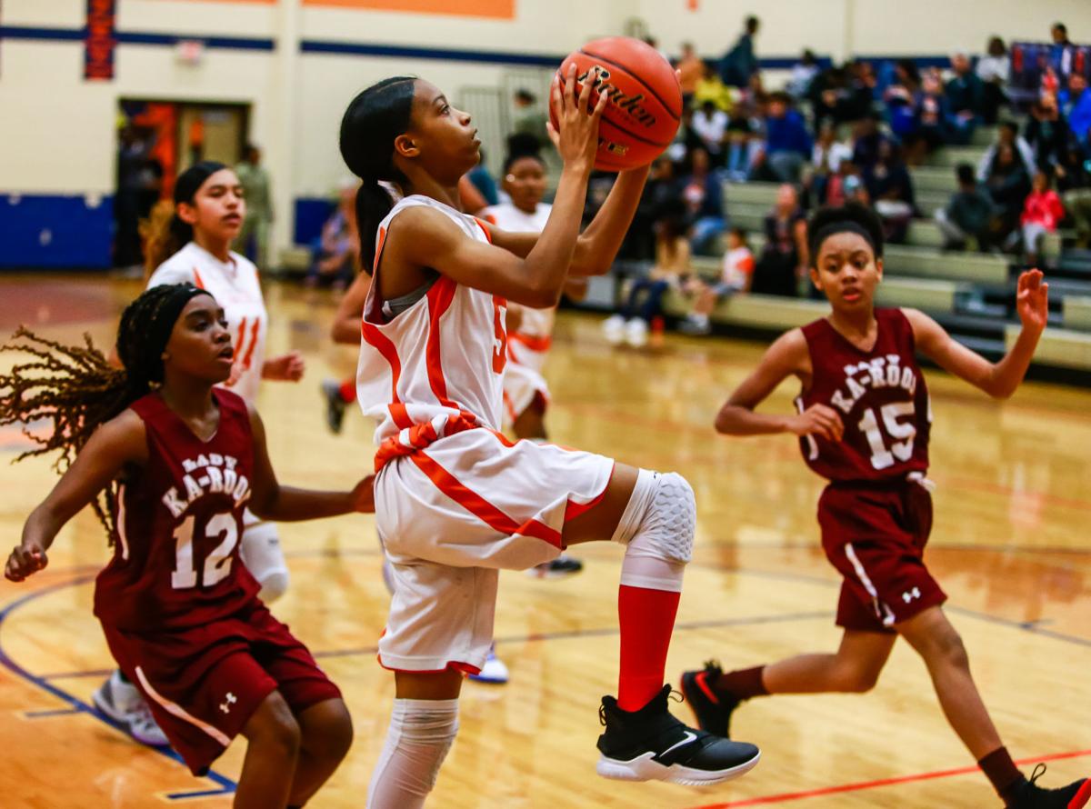 Middle School Basketball Grizzlies Win 8th Grade Girls