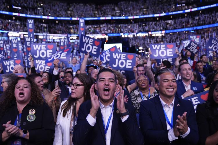 Photos A visual look at the 2024 Democratic National Convention