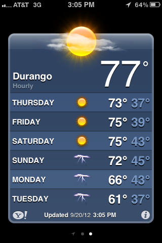 Weather app
